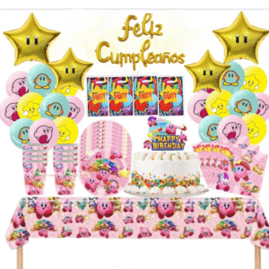 Cotillón Globos Decorativo Kirby
