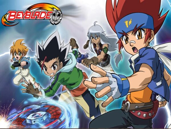 Fondo Telón Decorativo para Cumpleaños y Fotografía Beyblade 150cm x 100cm