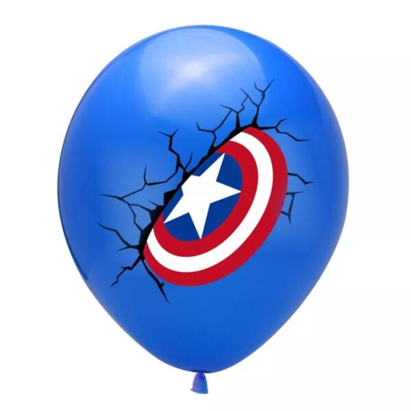 Pack de Globos  Látex Decorativo Avengers modelo 1 - Imagen 7
