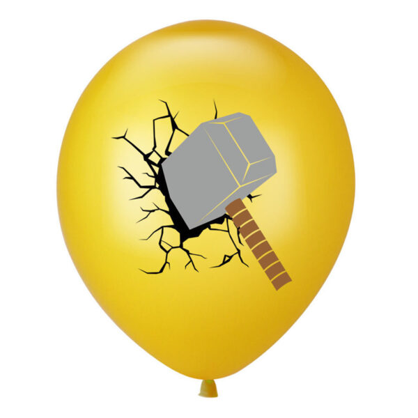 Pack de Globos  Látex Decorativo Avengers modelo 1 - Imagen 2