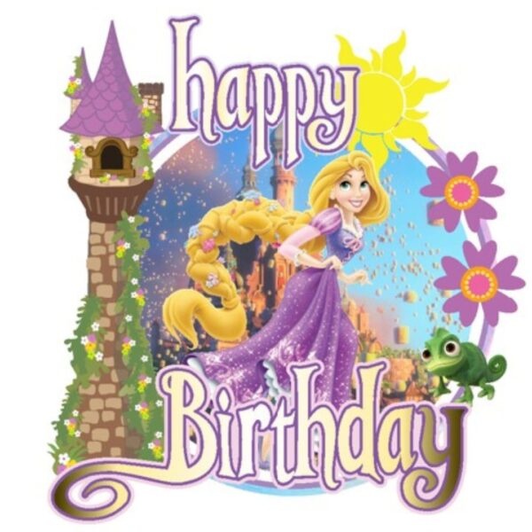 Toppe Decorativo para Cumpleaños Rapunzel