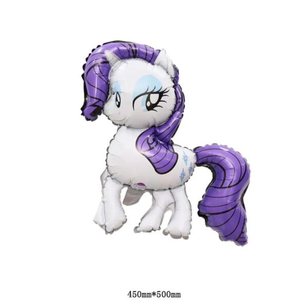 Set Globos Aluminio Decorativo para Cumpleaños My Little Pony (Rarity) - Imagen 2