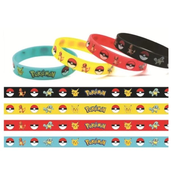 Pulseras Decorativas 10 unidades Pokémon