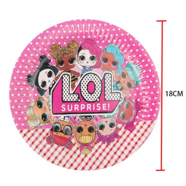 Cotillón Decorativo para Cumpleaños Lol - Imagen 4