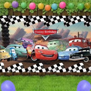 Fondo Telón Decorativo  Cars