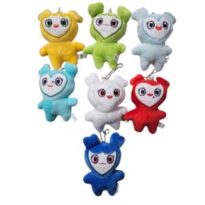 Pack 7 Llaveros peluche  Lovely Twice sorpresas