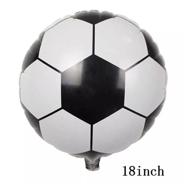 Set decoración Globos + Mantel Futbol Equipo Madrid - Imagen 2