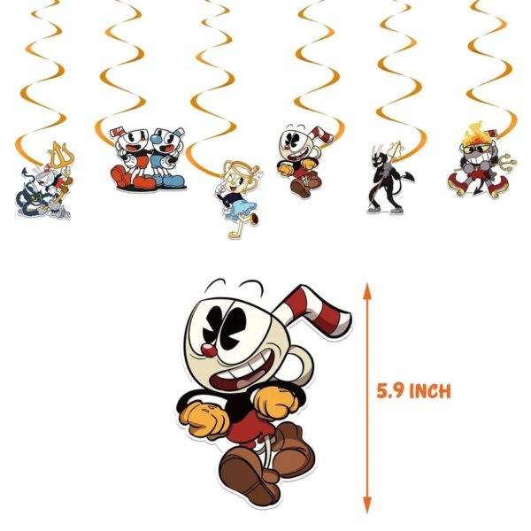 Set Decorativo para Cumpleaños Cuphead - Imagen 4