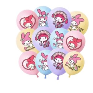 Pack 12 Globos Látex My Melody