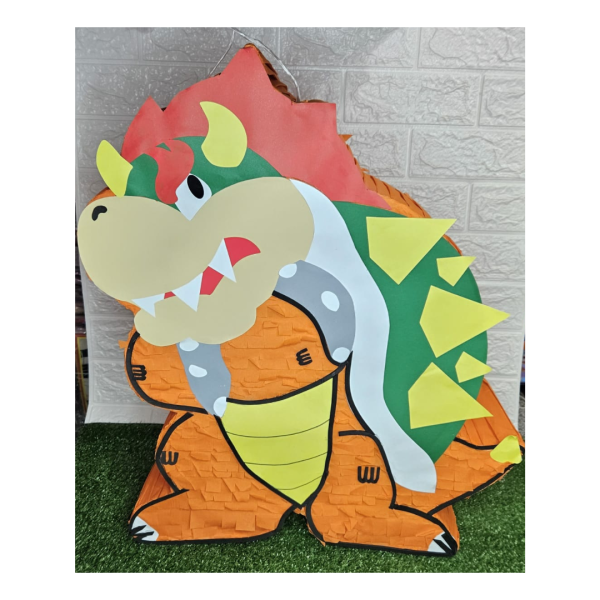 Piñata Decorativa para Cumpleaños Bowser (Mario Bross)