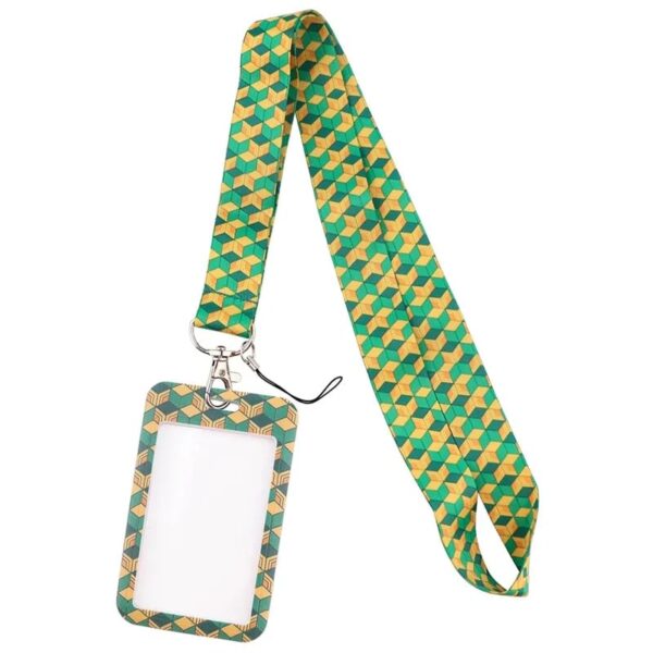 Portacredencial + Lanyard impreso Demon Slayer - Imagen 4