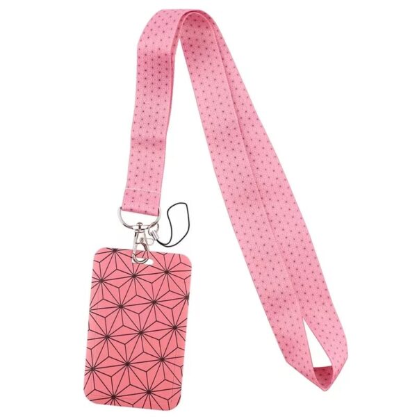 Portacredencial + Lanyard impreso Demon Slayer - Imagen 2