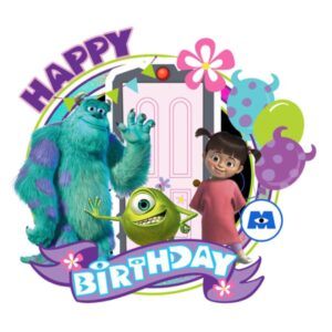 Topper Decorativo para Cumpleaños Monster Inc