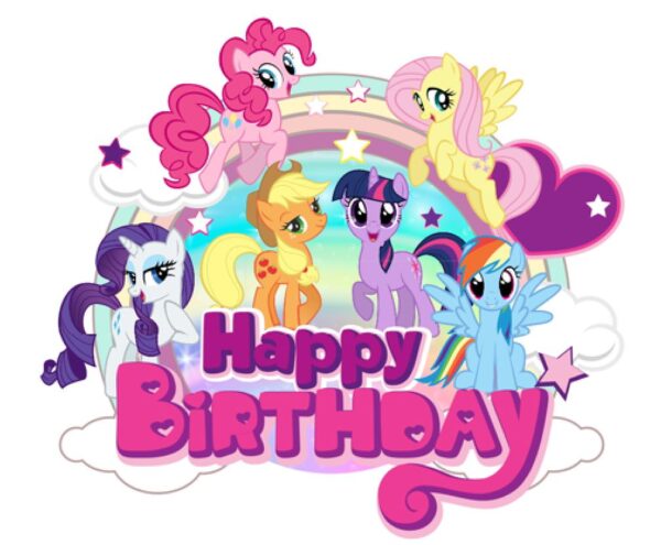 Topper para Torta My Little Pony