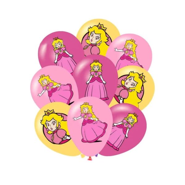 Set Decorativo Princesa Princesa Peach (Mario Bros) - Imagen 2