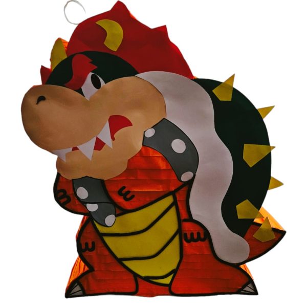 Piñata Decorativa para Cumpleaños Bowser (Mario Bross) - Imagen 2