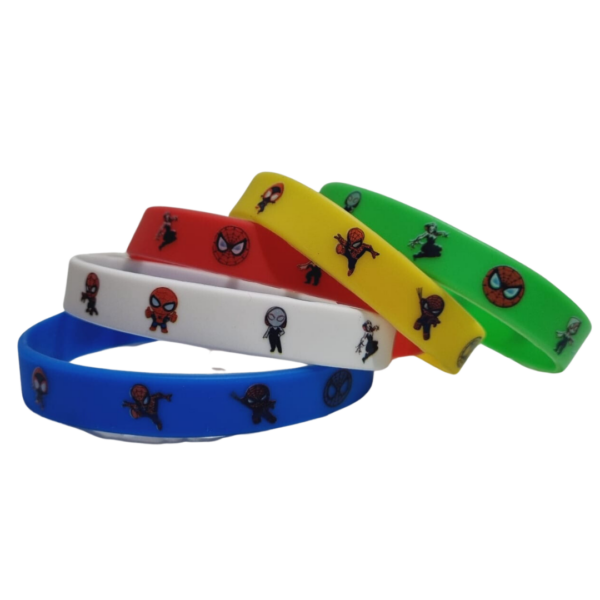 Pulseras Decorativas10 unidades Spiderman