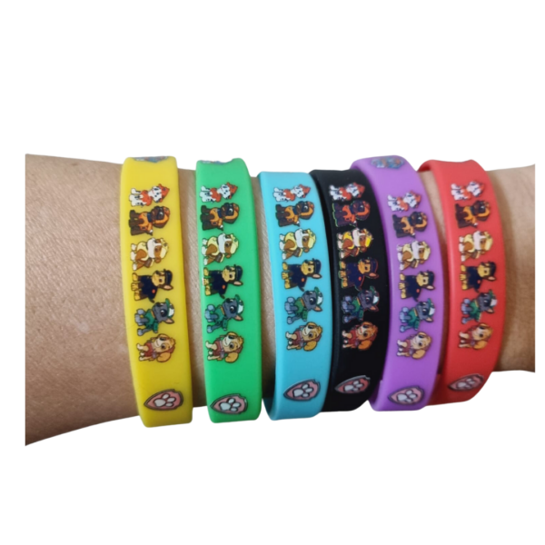 Pulseras Decorativas10 unidades  Paw Patrol - Imagen 2