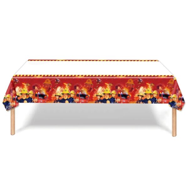 Mantel Decorativo Sam el Bombero