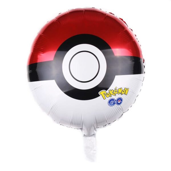 Set Globos Aluminio Pokémon 8 piezas Cumpleaños - Imagen 3