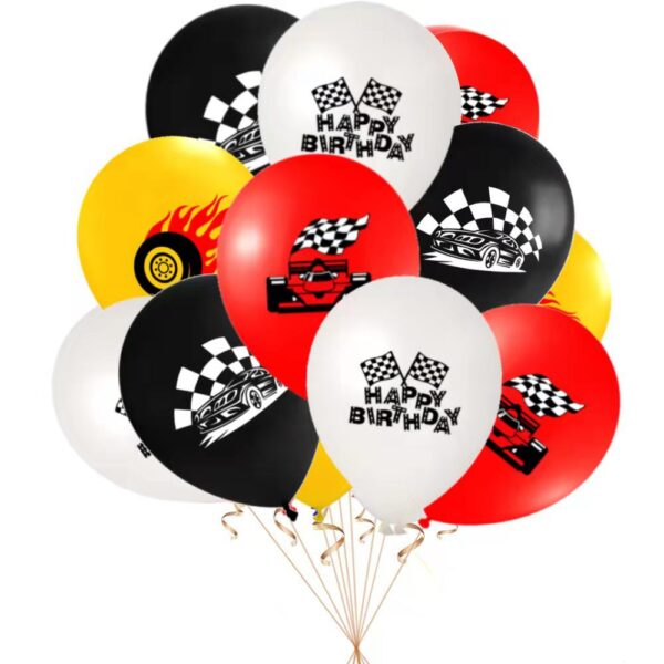 Set Globos Aluminio Moto cross Cumpleaños - Imagen 4