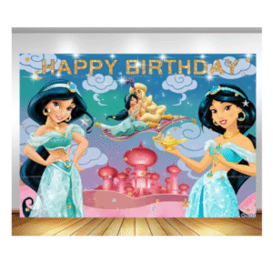 Fondo Telon Decorativo Princesa Jazmín (Princesas Disney) 150cm x 100cm