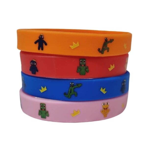 Pulseras Decorativas 10 unidades Rainbow Friends - Imagen 2