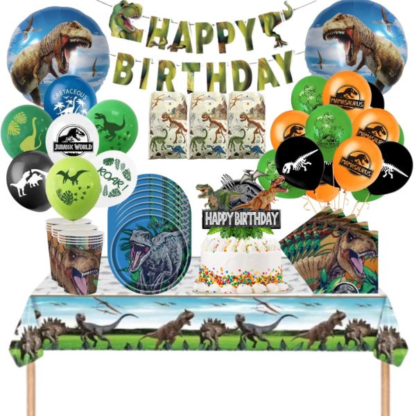 Globos Cotillón Decorativo Cumpleaños Dinosaurios modelo 2