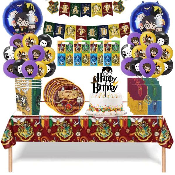 Globos Cotillón Decorativo Cumpleaños Harry Potter modelo 3