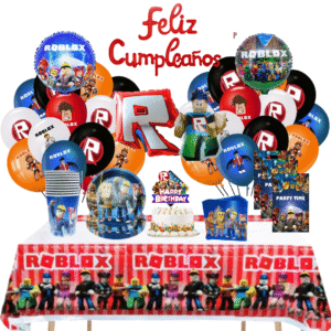 Cotillón Globos Decorativo  Roblox