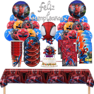 CotillĂłn Globos Decorativo Spiderman
