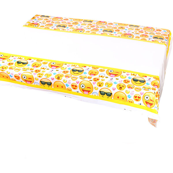 Mantel Decorativo para Cumpleaños Emojis