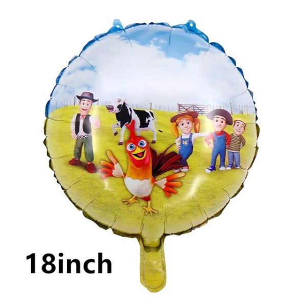 Set Decorativo Para Cumpleaños La Granja de Zenón (Animales de la Granja) - Imagen 6