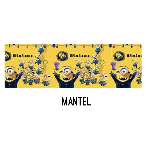 Mantel Decorativo para Cumpleaños Minions mod 2 - Imagen 2