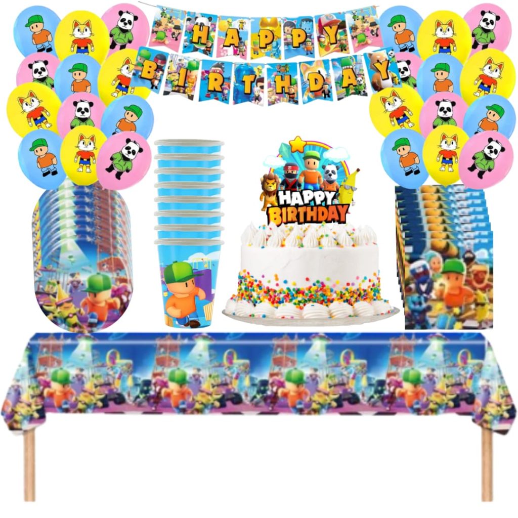 Globos Cotill N Decorativo Cumplea Os Stumble Guys Tu Fiesta A Un Click