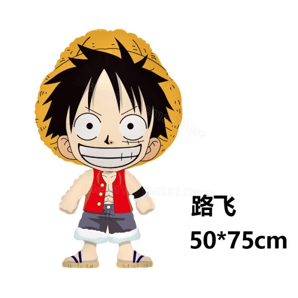 Globo Aluminio Individual Monkey D. Luffy ( One piece)