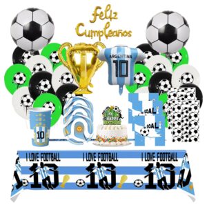 Cotillón Globos Decorativo futbol argentina