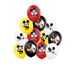 Pack 12 Globos Latex Mickey Mouse