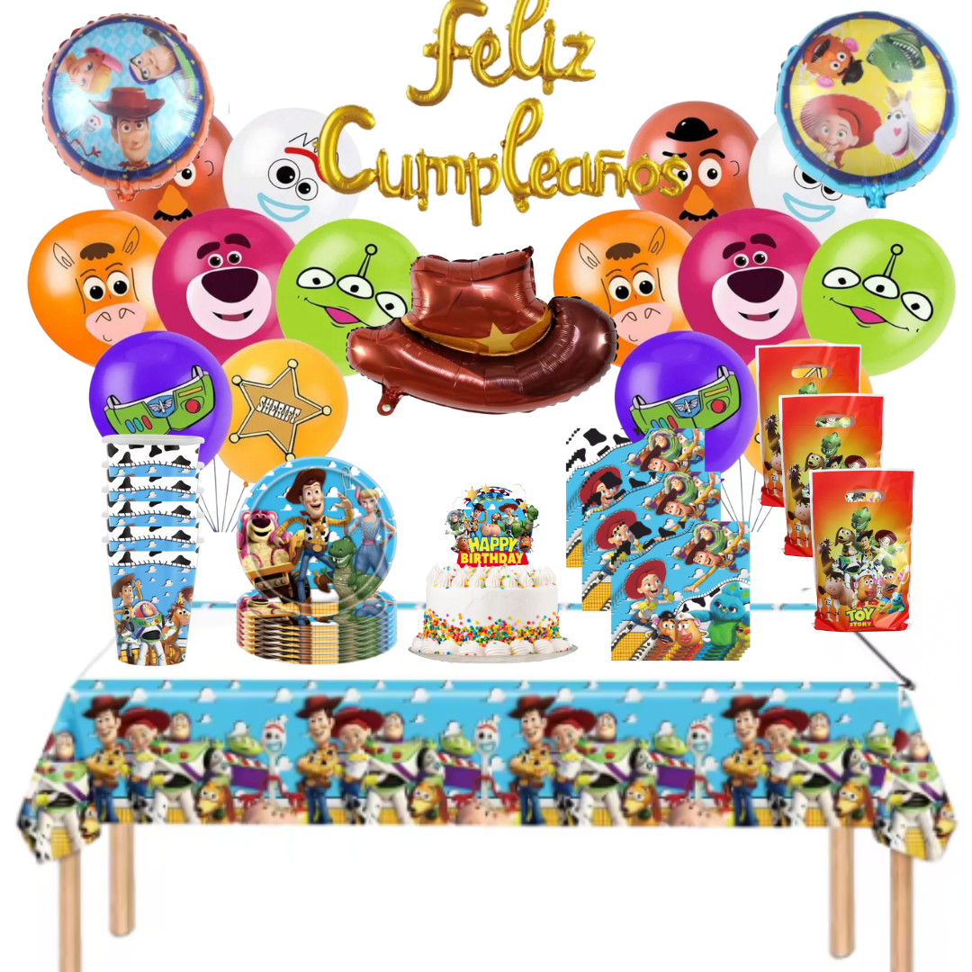 Cotillón Globos Decorativos toy Story