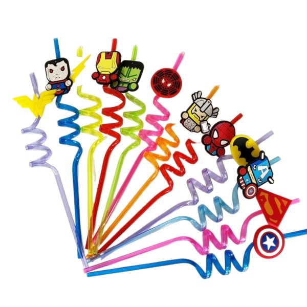 Bombilla Decorativa 10 unidades Reutilizable Avengers