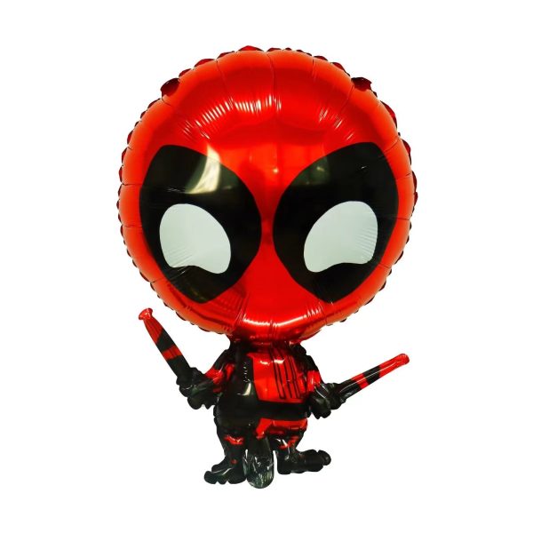 Globo Aluminio Decorativo Personaje DeadPool