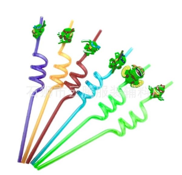 Bombilla Decorativa 10 unidades reutilizable Tortugas Ninja