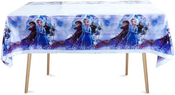 Cotillón Globos Decorativo + Fondo Telón Cumpleaños Frozen - Imagen 4