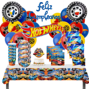 Cotillón Globos Decorativo Hotwheels