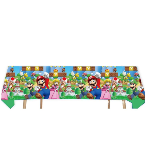Cotillón Globos Decorativo + Fondo telón Cumpleaños Mario Bros - Imagen 4