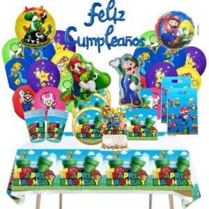 Cotillón Globos Mario Bros mod 2