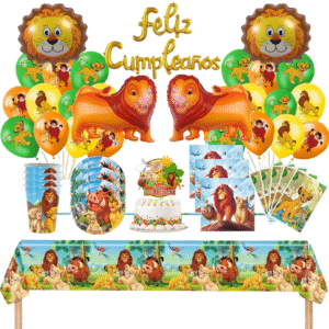 Cotillón Globos Decorativo Rey León