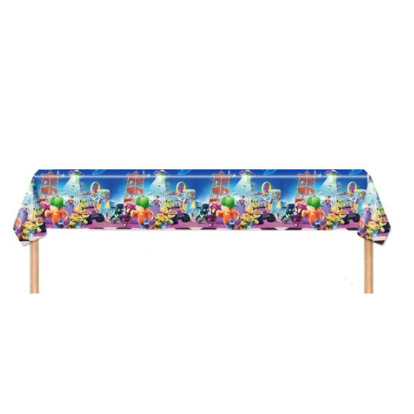 Mantel Decorativo Cumpleaños Stumble Guys