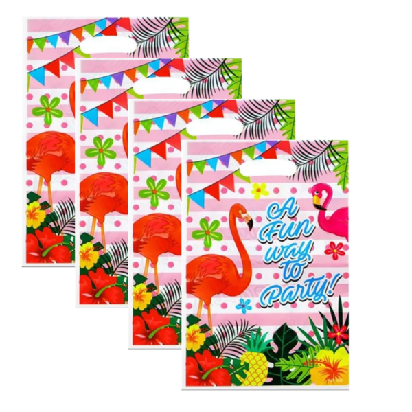 Bolsas Dulceras 10 unidades Hawaiiana/Verano/Tropical