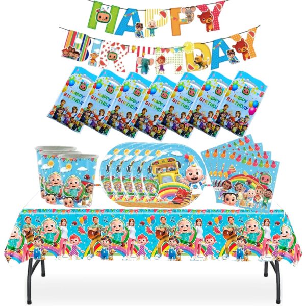 Cotillón Decorativo Cumpleaños Cocomelo